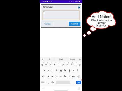 Cloud CRM Client Records App Video