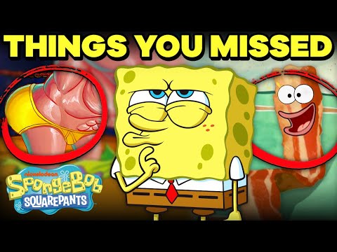 Easter Eggs & Background Details You Never Noticed From ICONIC Episodes! ? | SpongeBob