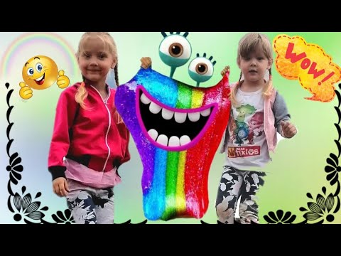 Учим цвета/Слайм/Папа пальчик/Детская песня👶Kids song/Slime/Nursery Rhymes\Finger family