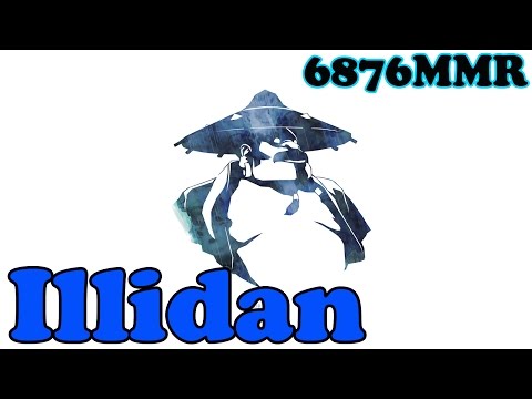 Dota 2 - Illidan 6876 MMR Play Storm Spirit - Ranked Match Gameplay