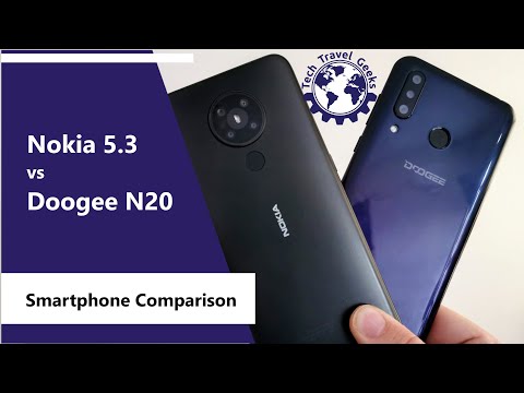 Nokia 5.3 vs Doogee N20 - Budget Android Smartphone Comparison