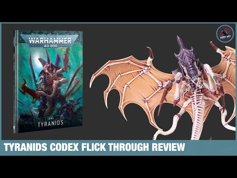 TYRANIDS CODEX FLICK THROUGH REVIEW - Warhammer 40k Codex Book
