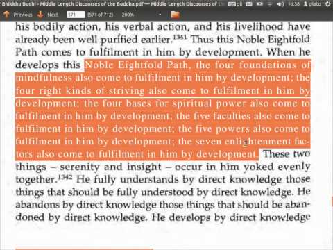 Sutta Class - MN149 - The Great Sixfold Base