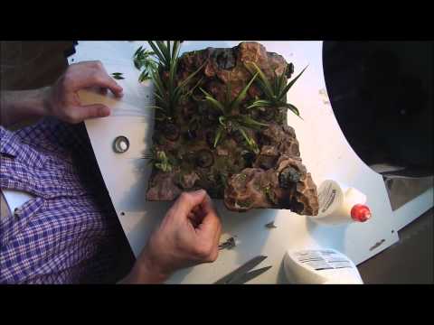 Scale Terrain Modelling Tutorial: How to use plastic plants for a Infinity Diorama?