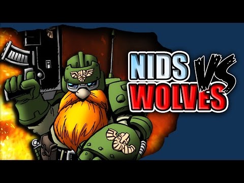 Space Squat Wolves VS. Tyranids 40k Competitive Battle Report