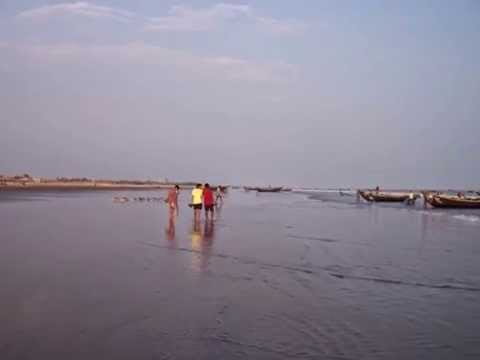 Beauty of sea beaches at Mandermoni