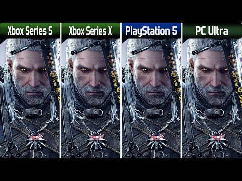The Witcher 3 - Xbox Series X|S / PS5 / PC - Graphics & FPS & Power Comparison