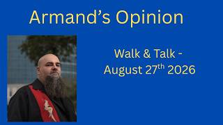 Walk & Talk - August 27th 2026