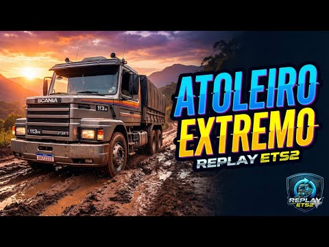 volvo fh3 indo buscar a carga com muita adrenalina na pista uma dificuldade para estacionar