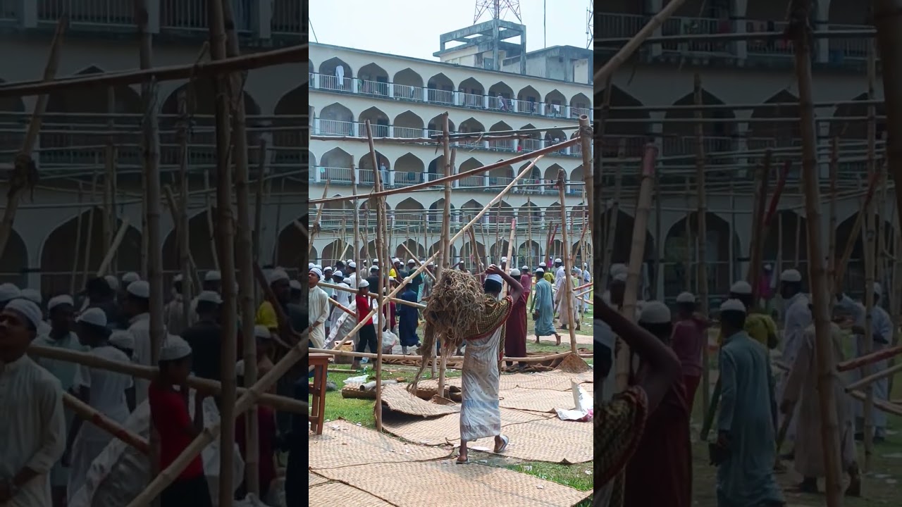 চরমোনাই মাহফিল শেষে ছাত্র মুজাহিদ ভাইয়েরা ময়দান নেমে গেছেন #MTCMedia