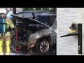 Amersfoort: Handgranaat achtergelaten en auto in brand gestoken