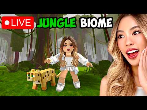 Surviving in the NEW JUNGLE BIOME UPDATE In 99 Nights In The Forest..