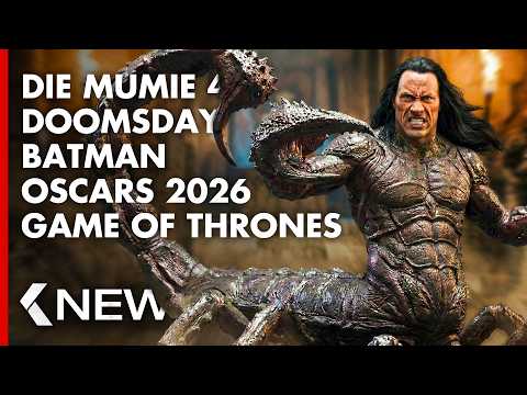 Die Mumie 4, Avengers: Doomsday, Game of Thrones, Batman, Oscars 2026, Zoomania 2... KinoCheck News