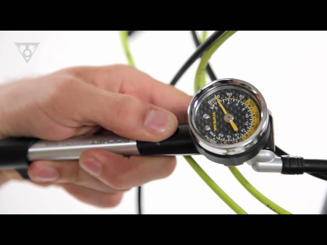 Topeak Pocket Shock Digital Shock Pump Suspension Pumps | Bike