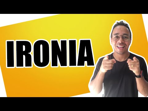 Vídeo: Ironia: o que significa e exemplos