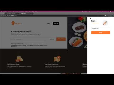 Swiggy Landing Page Design 15