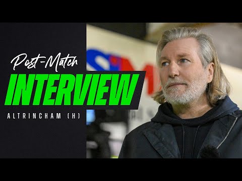 Robbie Savage post-match | Altrincham (H)