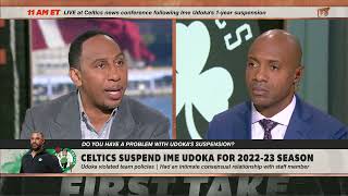 Jay Williams' thoughts on Ime Udoka's suspension | First Take