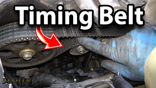 How to Replace a Water Pump and Timing Belt in Your Car