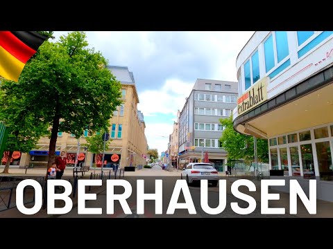 OBERHAUSEN Driving Tour 🇩🇪 Germany || 4K Video Tour of Oberhausen
