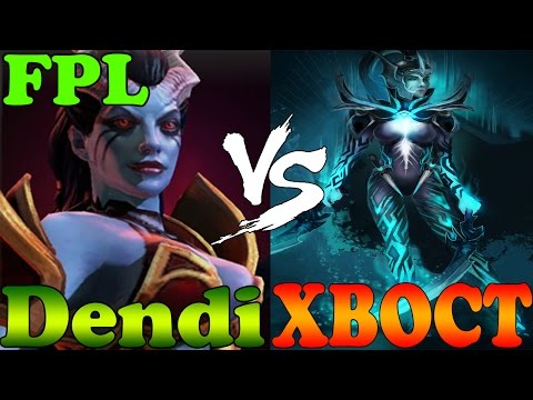 Dota 2 - Dendi vs XBOCT and others Players 6000+ MMR Plays Faceit Pro League - FPL!