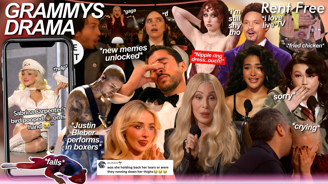 The Grammys 2026 DRAMA every MESSY meme you need to see 😂☕️ highlights, performances, noms & winners
