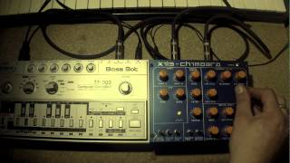 Video thumbnail for X1L3 - Chimaera blue - audio destruction unit + TT-303 by X1L3