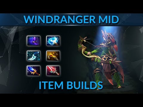 How to win mid with the right items playing Windranger