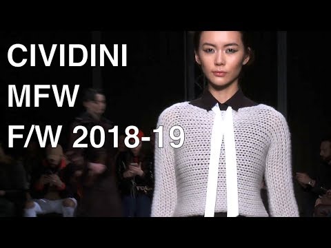 CIVIDINI | FALL WINTER 2018-19 | FULL FASHION SHOW