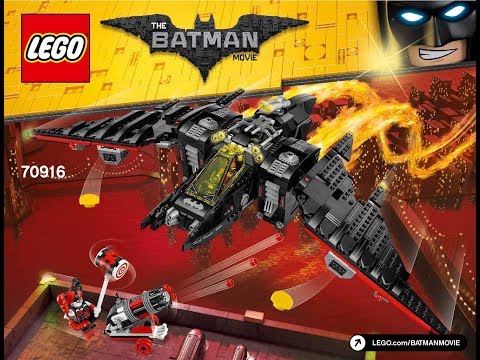 THE BATWING   70916 Batman Movie Lego build Bauanleitung instrukcja budowania instruction