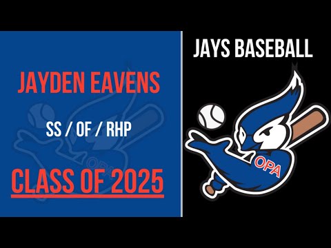 Jayden Eavens Defensive Play at Shortstop Charging In on the Ball - OPA Jays - Class of 2025