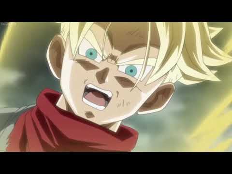 Future trunks vs Dabura and Majin Buu English dubbed