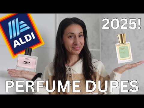 ALDI HIGH END PERFUME DUPES OF 2025! FULL ROUND UP AND REVIEW OF ALDI PERFUMES FOR HER!