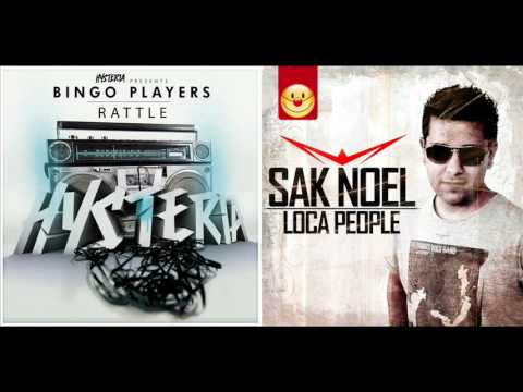 Sak Noel & Bingo Players - Loca People, Rattle (NO ID)