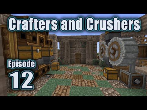 How to Make Crushing Wheels: Ep 12 - Minecraft Create Above and Beyond