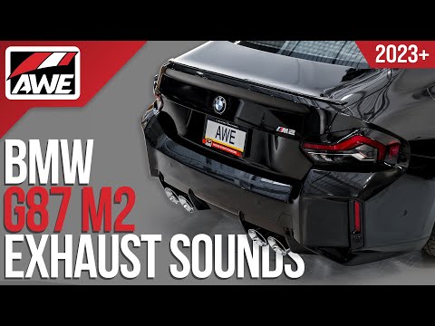 BMW G87 M2 Exhausts: AWE SwitchPath™ & Track Edition Catbacks