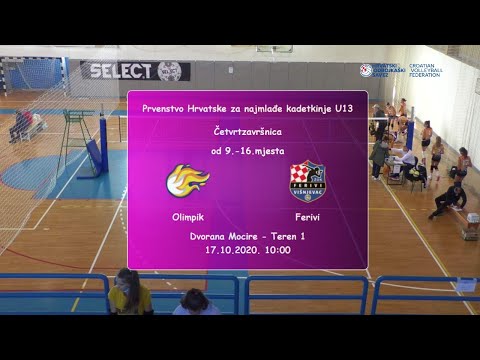 17.10.2020. PH Mala odbojka, 9. - 16. mjesto, Olimpik - Ferivi Višnjevac