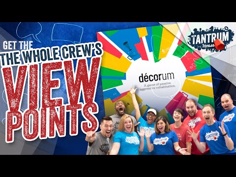 Decorum Board Game Viewpoints