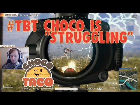 #TBT Remember When chocoTaco Made Us Believe He Was Struggling? - PUBG Game Recap