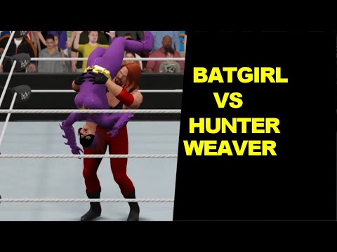 WWE 2K17 Batgirl vs Hunter Weaver - Extreme Rules