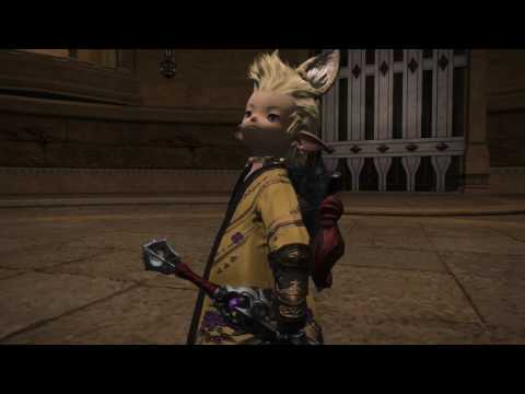 ff14- Paladin final job quest scene