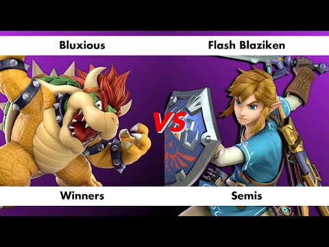 Bluxious Vs Flash Blaziken - Winner's Semi Finals - Super Smash Bros Ultimate Weekly Tournament