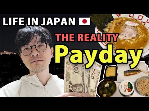 Surviving Japanese Salaryman : Payday in Japan 🇯🇵 Monthly Budget & Cost of Living