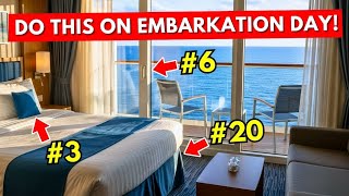 20 Things SMART Cruisers Do When They Enter Their Cabin
