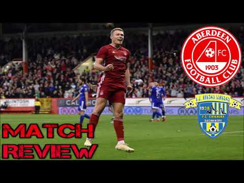 MCINNES OUT.... ABERDEEN 5-0 CHIKHURA | EUROPA LEAGUE QUALIFIER | MATCH PREVIEW 01/08/19