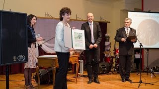 Tudósítás igazgatóhelyettesünk  díjátadójáról
