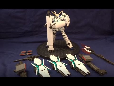 RG Full Armor Unicorn Gundam Review Part 2 (Full Armored) 1/144 Real Grade Gunpla