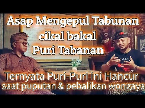 The Struggle of the Kings of Tabanan & Sagung Wow‼️History of Puri Tabanan Bali | Exclusive Desce...