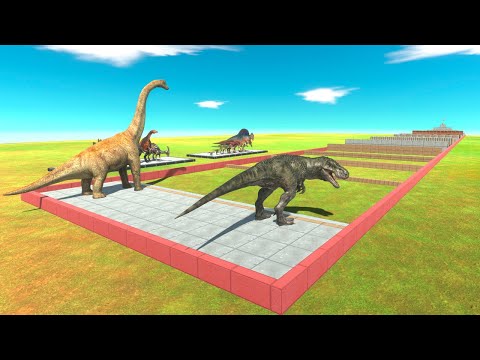 Dinosaur Power Tournament - Animal Revolt Battle Simulator
