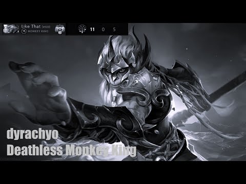 dyrachyo Deathless Monkey King - Dota 2 Pro Dark Side [dyrachyo Deathless Game #4] 4K